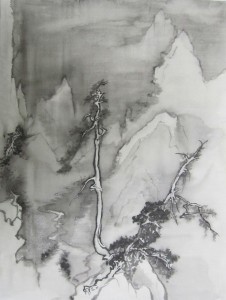 Елена Касьяненко, китайская живопись, горы-воды, пейзажи, обучение китайской живописи