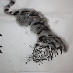 китайская живопись у-син тигр